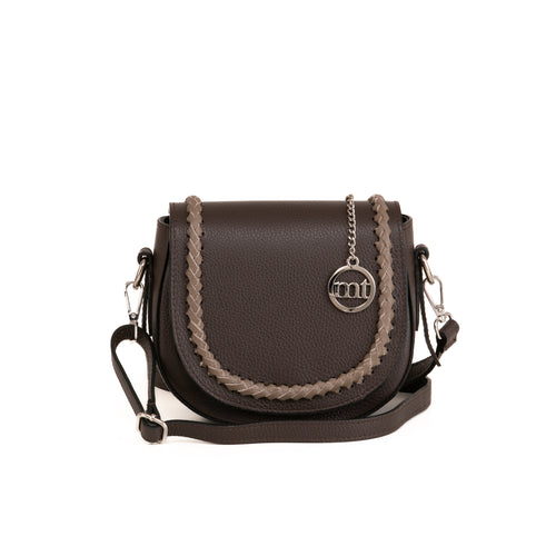 Women's “Mia Tomazzi” Genuine Leather Ragusa Tote/shouder Bag